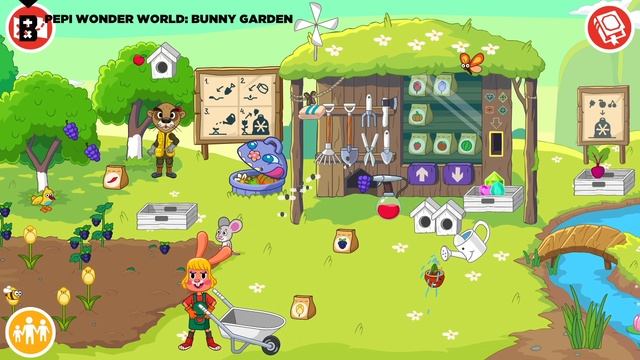 Paint with a Cannon!?! in New Bunny Garden at Pepi Wonder World смотреть онлайн