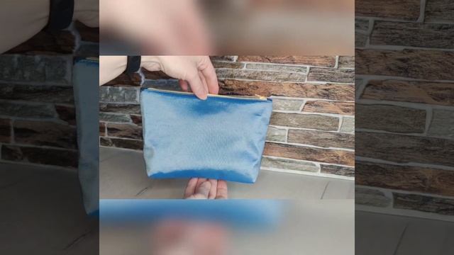 Косметичка женская из ткани "Лунный свет". смотреть онлайн