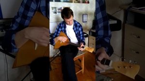 Блюз на традиционной балалайке