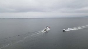 Марафонский заплыв "Амурский залив - 2021" (МОРСКАЯ Плывущие через Амурский залив)