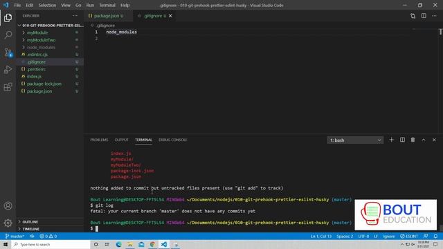 Push and Upload Existing Local Project to Github (NodeJS Project) смотреть онлайн