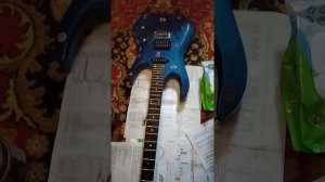 Покраска накладку грифа