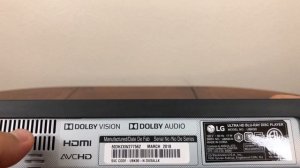 LG 4K Blu-ray Player UBK90 Unboxing & Testing Dolby Vision