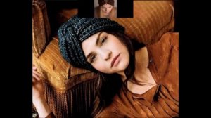 Вязаная шапка тюрбана спицами.Чалма тюрбан