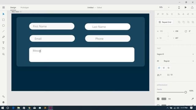Learn How to design Contact form ( adobe Xd,sketch,illustrator) смотреть онлайн