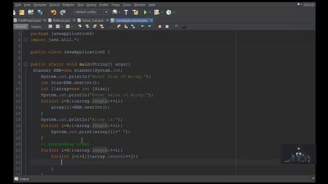 Descending and Aescending order in array смотреть онлайн