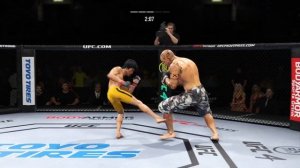 UFC4 Bruce Lee vs. Titan Martin Ford EA Sports UFC 4 wwe