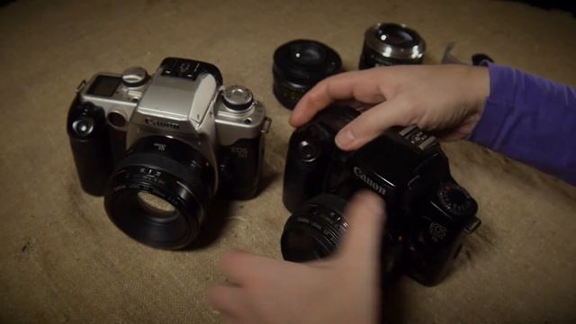 Фотоаппарат Canon EOS. 22 выпуск. Учимся работать с фотоплёнкой. смотреть онлайн