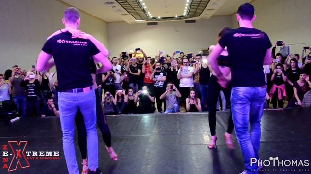 Extravagance Dance Company ● Bachata Sensual ● Extreme Latin Congress 2018 смотреть онлайн
