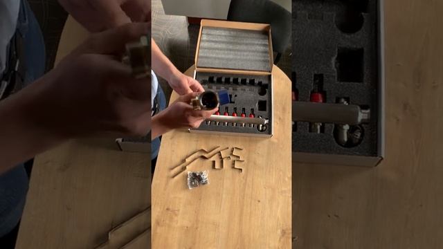 Коллектор для теплого пола ARKA DURO system.Распаковка смотреть онлайн