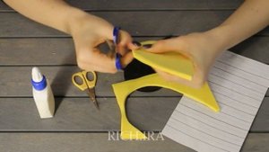 3д сердце из фоамирана