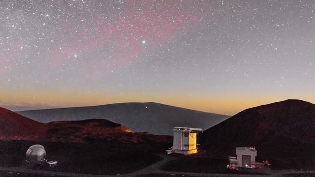 Mauna Kea Observatory - A Night in the Life of an Astronomer Time Lapse смотреть онлайн