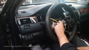 Установка подогрева руля на Камри 50 - Автотехцентр Camry Tuning