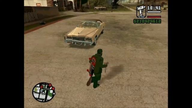 Обзор модов Gta San Andreas-Скейт #37 смотреть онлайн