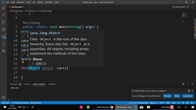 دورة جافا كاملة - حلقة #33 : شرح ArrayList + get + add + size في Java смотреть онлайн