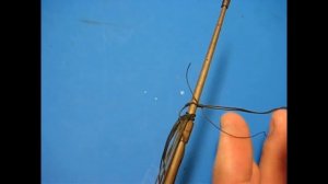 Бот "Святой Гавриил". Подготовка мачты к установке.