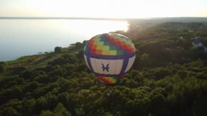 Воздушный шар Переславль Залесский, Плещеево озеро