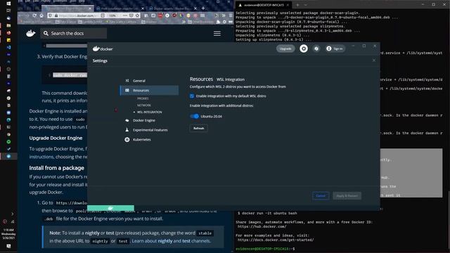 Install & RUN Docker in Windows Subsytem for Linux (WSL2) смотреть онлайн