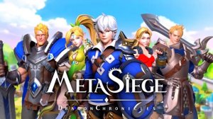 Meta Siege : Dragon Chronicles - Gameplay Android / Новые игры