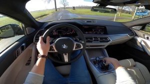 2020 BMW X6 G06 M50d 400HP POV Test Drive by AutoTopNL