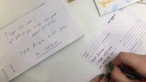 Посткроссинг. Готовлю первую открытку к отправке