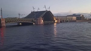 Sankt-peterburq Санкт Петербург как открывается Мост