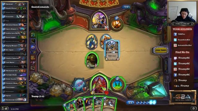 Hearthstone: Trump Cards - 181 - Part 1: Trump Kidnaps Yo Stuff (Rogue Arena)