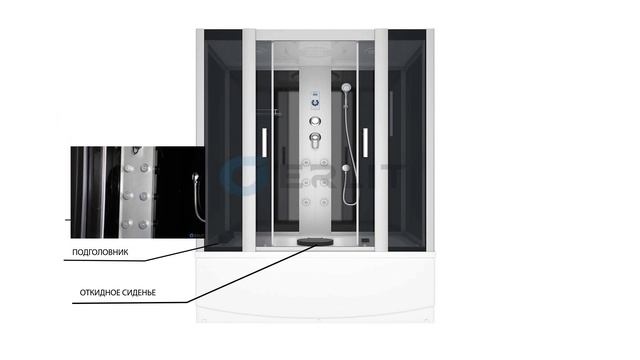 ?Душевая кабина Erlit ER4515TP-C3,C4 смотреть онлайн