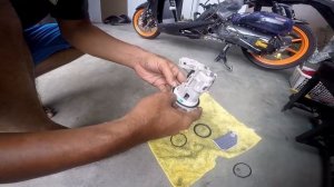 Honda Click 150 V1 Fuel Filter Replacement DIY