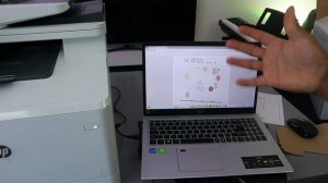 How to Scan To Computer In HP Color LaserJet MFP M479FDN Printer