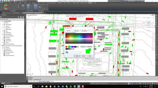 What's New in Civil 3D 2019 - Using the Drawing Compare Feature смотреть онлайн