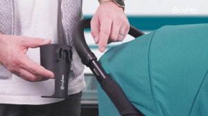 Cybex Cup Holder - как установить подстаканник на коляску Cybex Beezy
