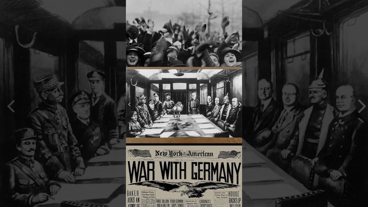 #WWI 105 лет Компьенскому перемирию 11.11.1918 #перваямировая #wwishorts #перваямироваявойна