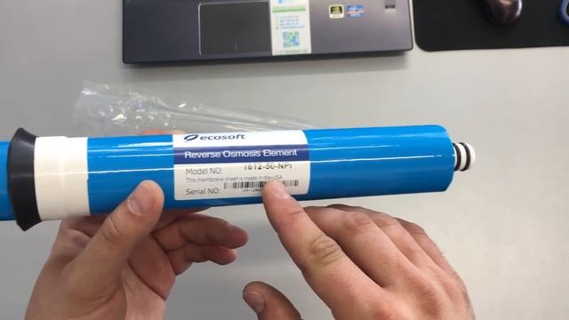 Ecosoft 50 GPD мембрана CP-1812-50 к фильтрам обратного осмоса. Обзор