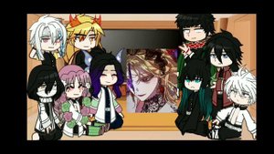 || 🎴🖇️ Реакция Хашира/Столпов на Танджиро как Роксана 🦋💗 ||