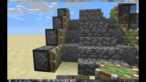 Как построить раздвижную лестницу в minecraft.