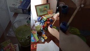 Монотипия. Мастер класс для начинающих художников