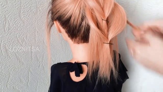 Преображаем обычный хвост *Прически на Выпускной * смотреть онлайн