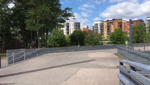 Как живет средний класс в Финляндии.  Жилой район в Хельсинки. Krap Krap Korobocka