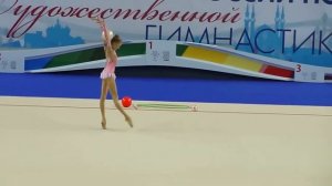 Ермолова Алина,мяч. Первенство России по художественной гимнастике г.Казань