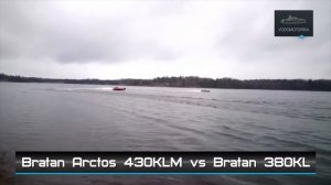 Водомоторика. Bratan Arctos 430KLM vs Bratan 380KL