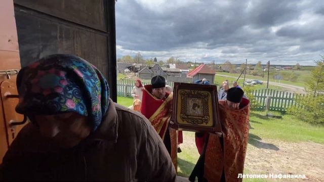 Крестный ход из Жадовской Пустыни. Беклемишево. История старинкой картины. Летопись Нафанаила