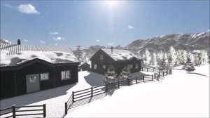 Mountain Villas in Vemdalen, Sweden | Architectural Animation