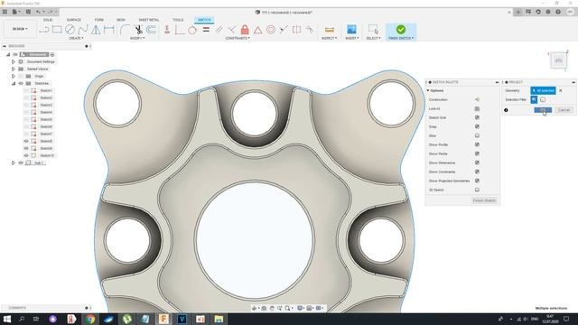 Уроки Fusion 360: стратегия обработки 2D-контур