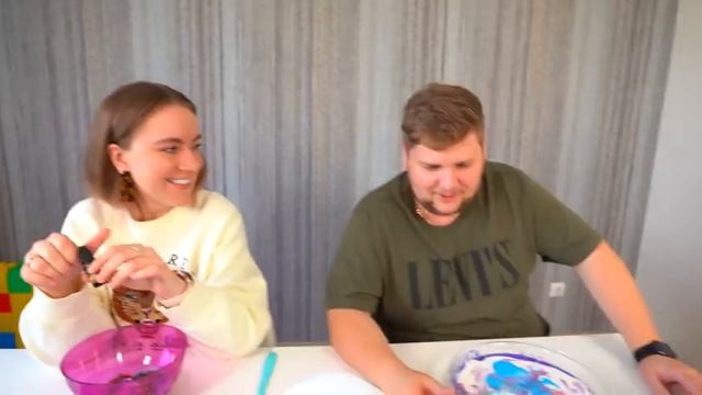 МАРУСЯ УПРАВЛЯЕТ НАШИМИ СЛАЙМАМИ ЧЕЛЛЕНДЖ !