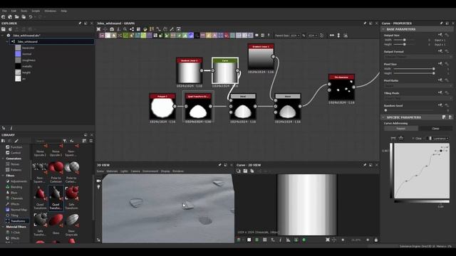 Substance Designer - Stylized Sand Material смотреть онлайн