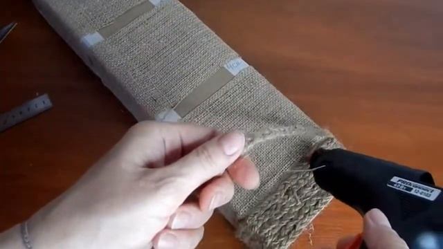 Garbage in the case/Interior floor vase made of jute/МУСОР В ДЕЛО DIY/Интерьерная НАПОЛЬНАЯ ваза смотреть онлайн