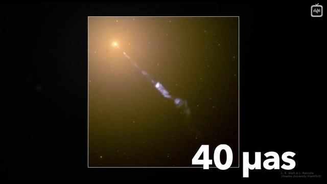 Что видно на первом фото черной дыры? [Veritasium] смотреть онлайн