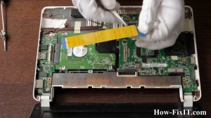 How to install SSD in Asus Eee PC 1001 | Hard Drive replacement