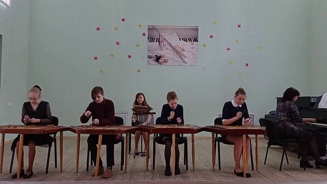 Ансамбль цимбалистов " ГУО ДШИ и ВХМ г.Горки"